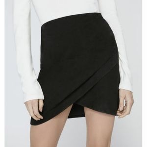 Alice + Olivia suede skirt